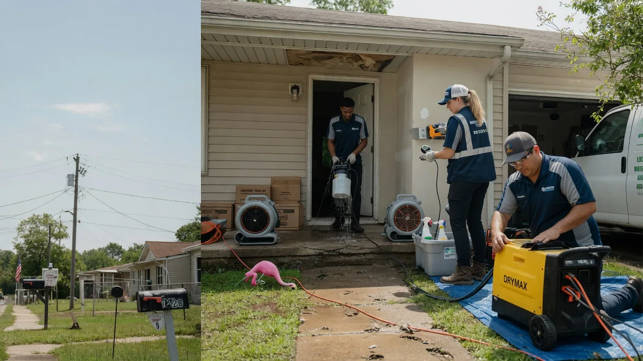 Storm Damage Water Removal in Lewistown, OH near me